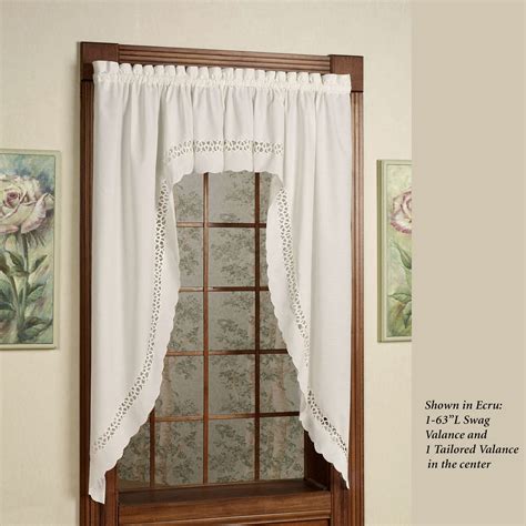 Inside-mounted <b>valances</b> tend to be shorter, so it isn’t unusual for a <b>valance</b> to only be 12 to 16 inches <b>long</b> if it’s hung inside the window frame. . Long valance curtains